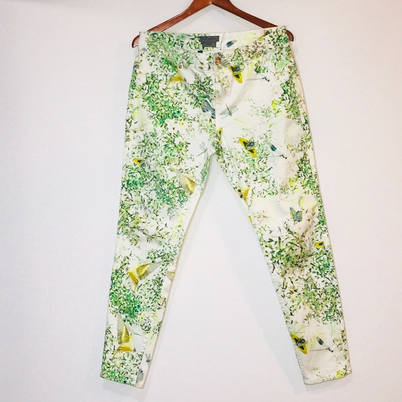 ted baker floral jeans